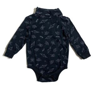 𝅺CIRCO baby’s 18M ufo print turtleneck warm onesie‎
